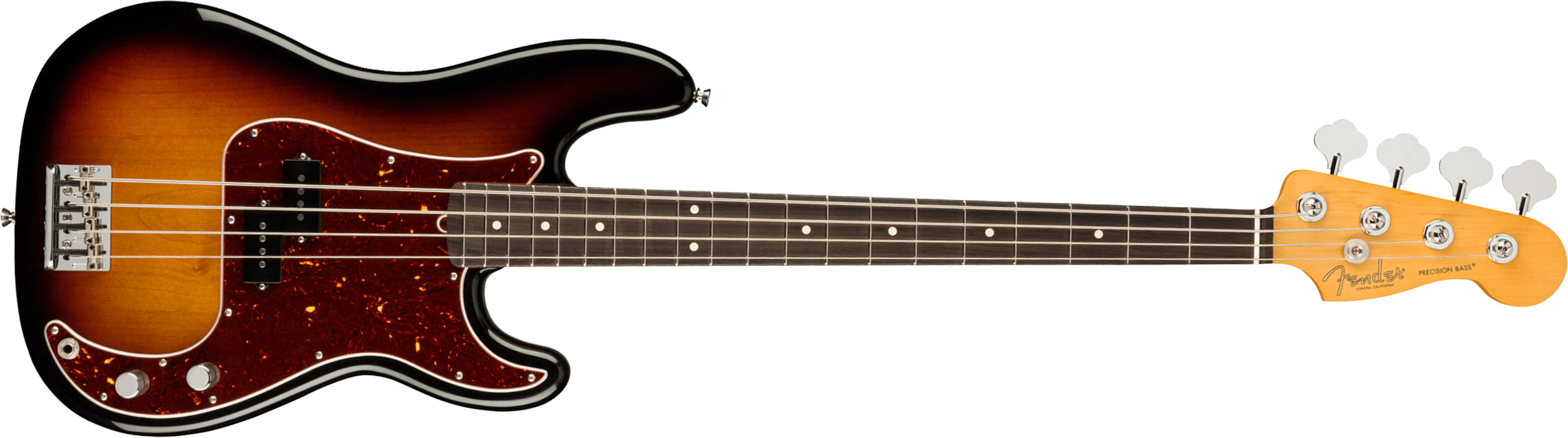 Fender Precision Bass American Professional Ii Usa Rw - 3-color Sunburst - Solid body elektrische bas - Main picture