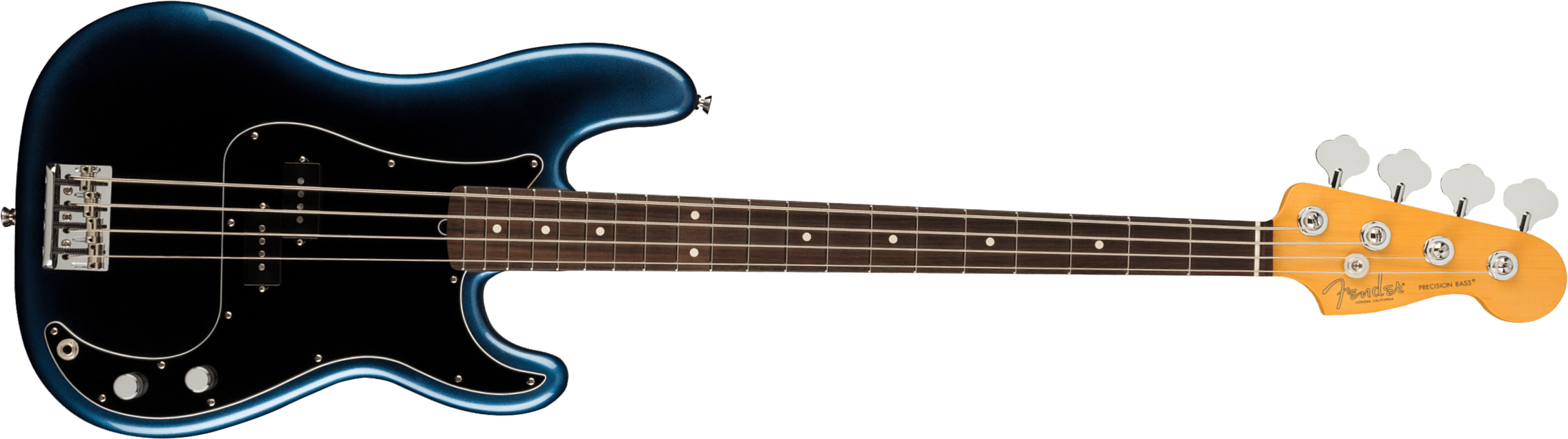 Fender Precision Bass American Professional Ii Usa Rw - Dark Night - Solid body elektrische bas - Main picture