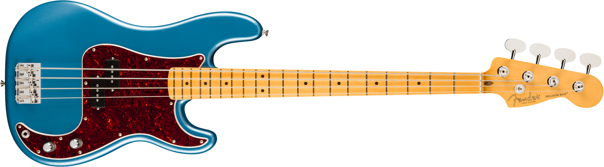 Fender Precision Bass Classic American Professional Usa Mn - Faded Lake Placid Blue - Solid body elektrische bas - Main picture