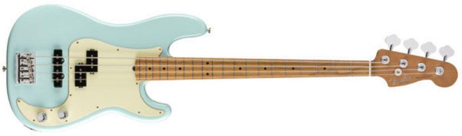 Fender Precision Bass Pj American Professional Ltd 2019 Usa Mn - Daphne Blue - Solid body elektrische bas - Main picture