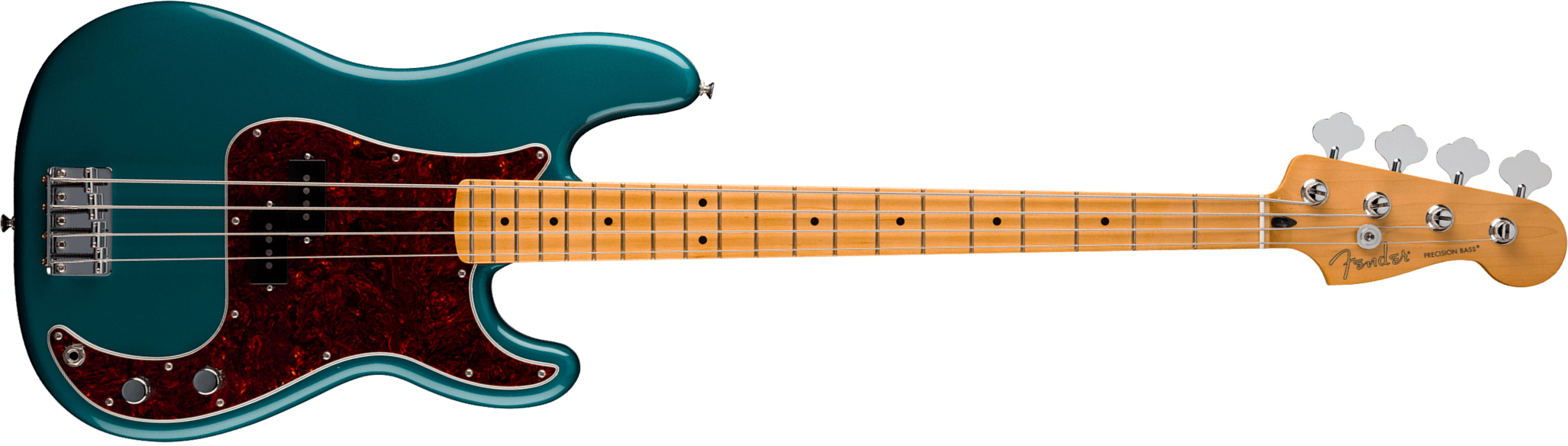 Fender Precision Bass Player Ii Ltd Mex Mn - Ocean Turquoise - Solid body elektrische bas - Main picture