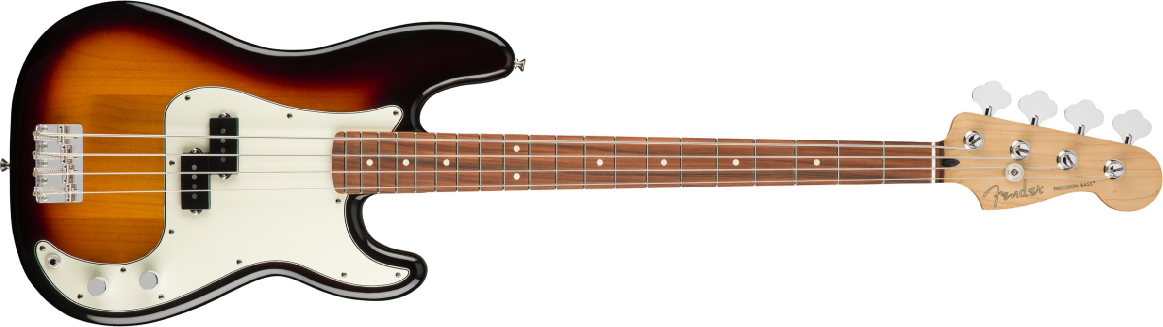 Fender Precision Bass Player Mex Pf - 3-color Sunburst - Solid body elektrische bas - Main picture