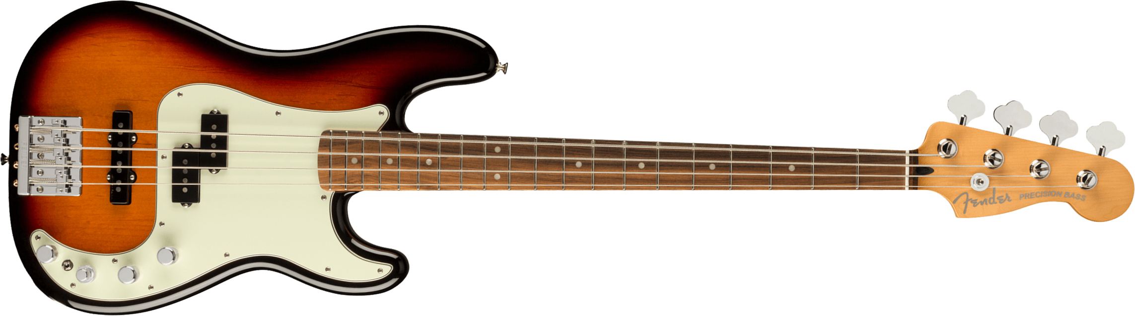 Fender Precision Bass Player Plus Mex Active Pf - 3-color Sunburst - Solid body elektrische bas - Main picture