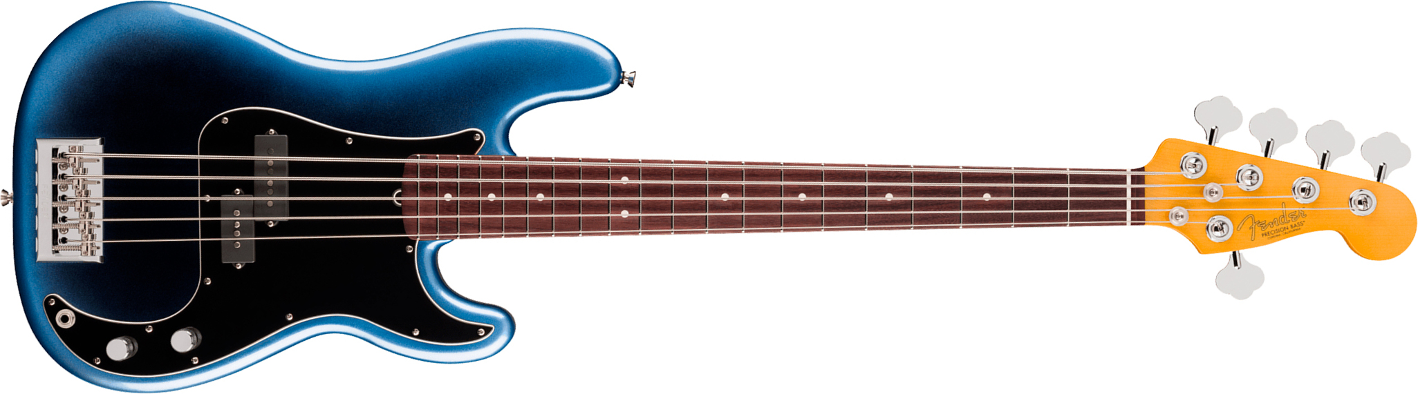Fender Precision Bass V American Pro. Usa 5c Rw - Dark Night - Solid body elektrische bas - Main picture