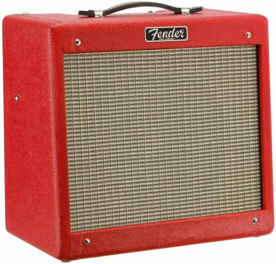 Fender Pro Junior Iv 15w 1x12 Fiesta Red - Combo voor elektrische gitaar - Main picture