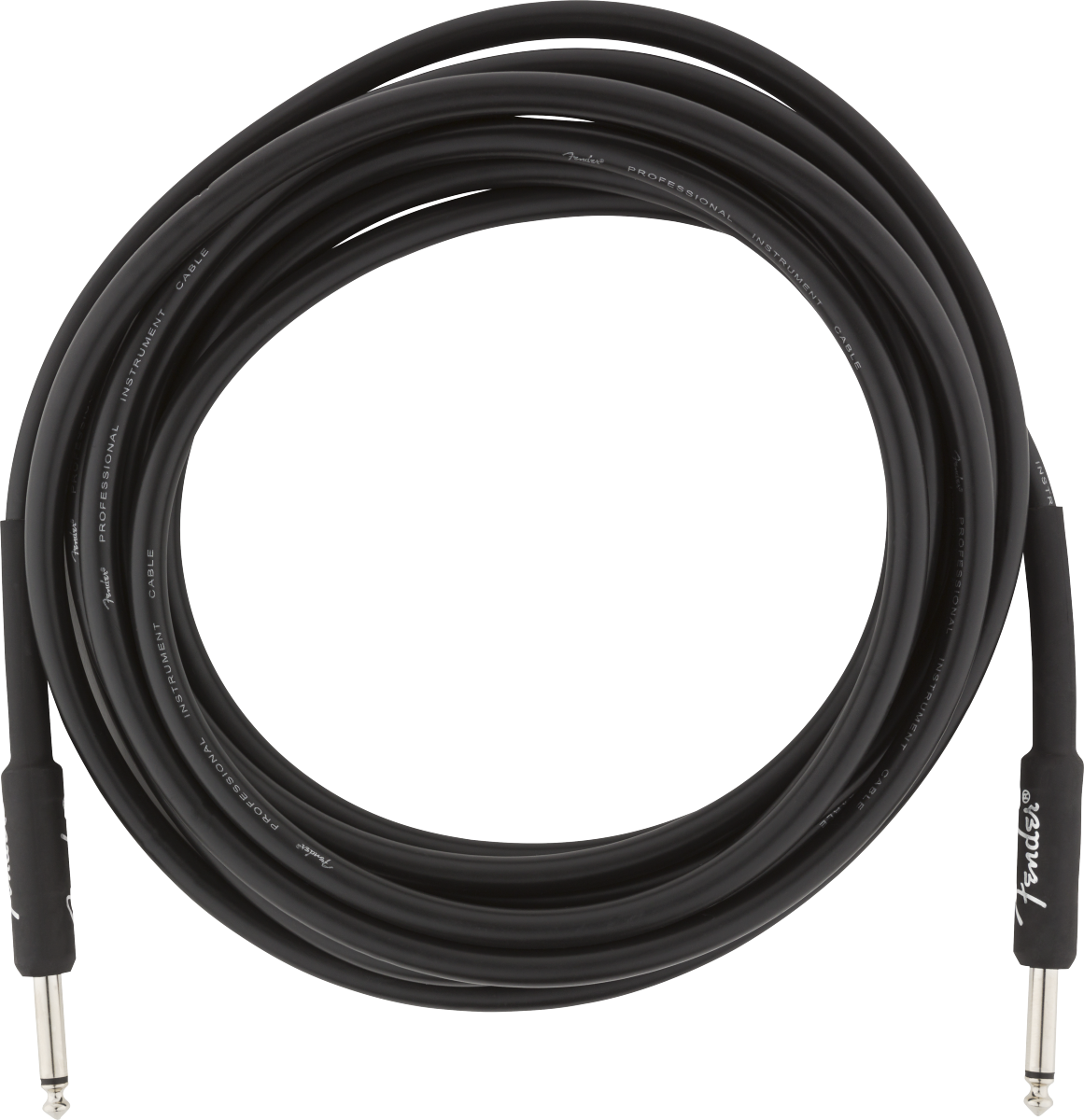 Fender Professional Instrument Cable Droit/droit 15ft Black - Kabel - Main picture