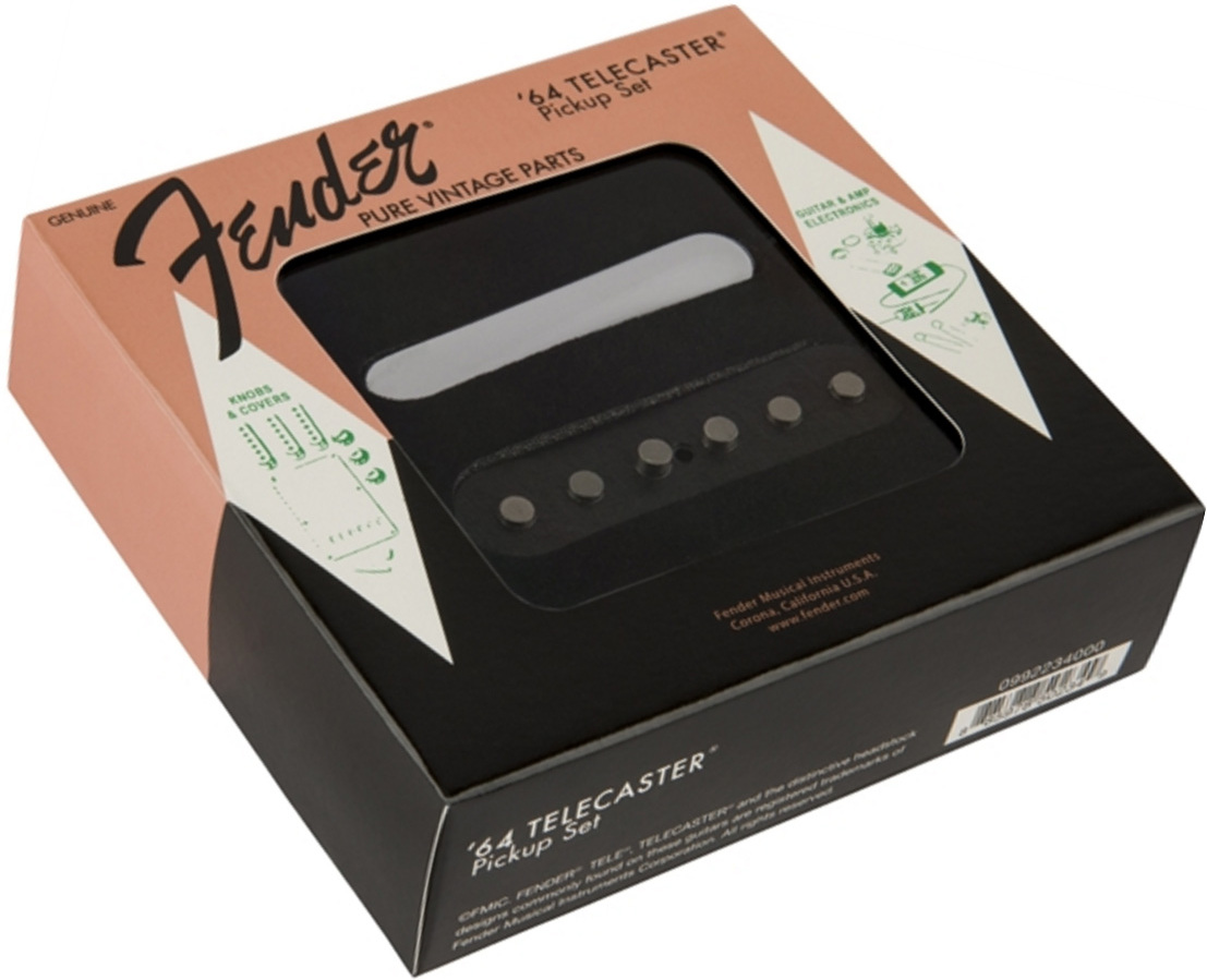 Fender Pure Vintage '64 Tele Pickups 2-set Alnico 5 - Elektrische gitaar pickup - Main picture