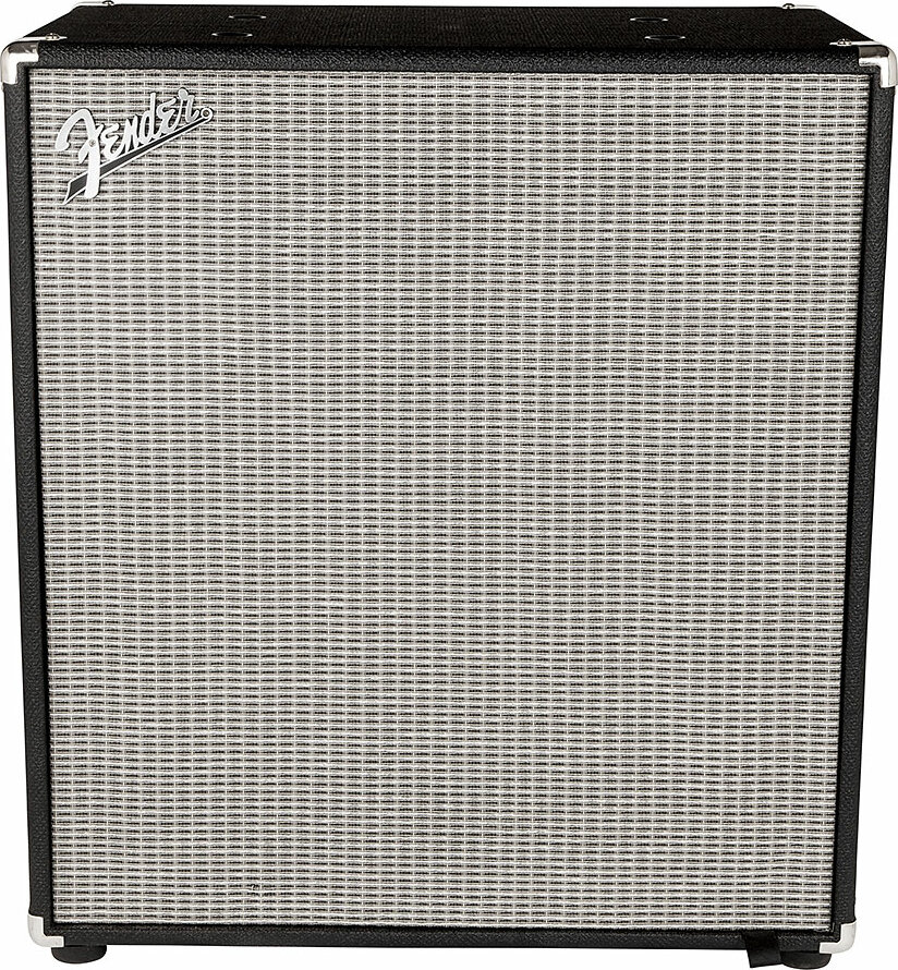 Fender Rumble 410 Cabinet V3 2014 4x10 1000w Black Silver - Speakerkast voor bas - Main picture