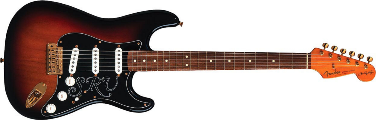Fender Stevie Ray Vaughan Strat Usa Signature Sss Pf - 3-color Sunburst - Elektrische gitaar in Str-vorm - Main picture