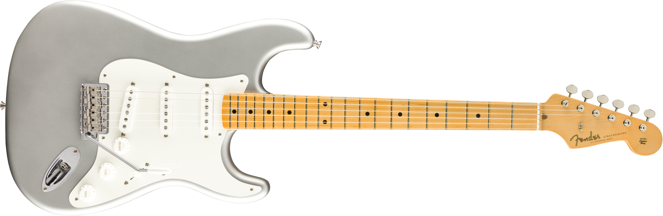 Fender Strat '50s American Original Usa Sss Mn - Inca Silver - Elektrische gitaar in Str-vorm - Main picture