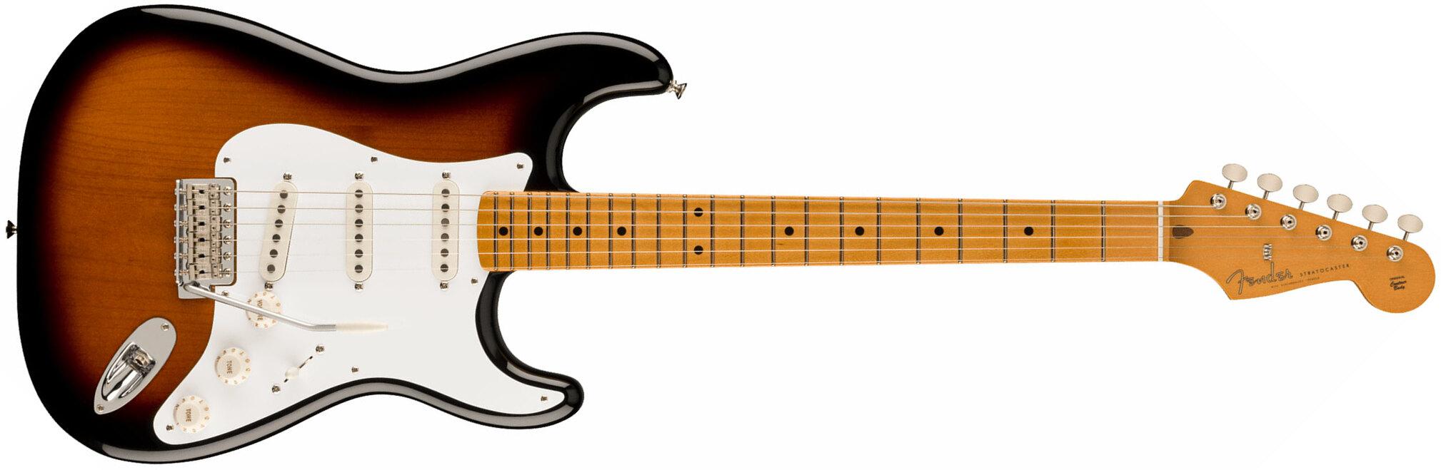 Fender Strat 50s Vintera 2 Mex 3s Trem Mn - 2-color Sunburst - Elektrische gitaar in Str-vorm - Main picture