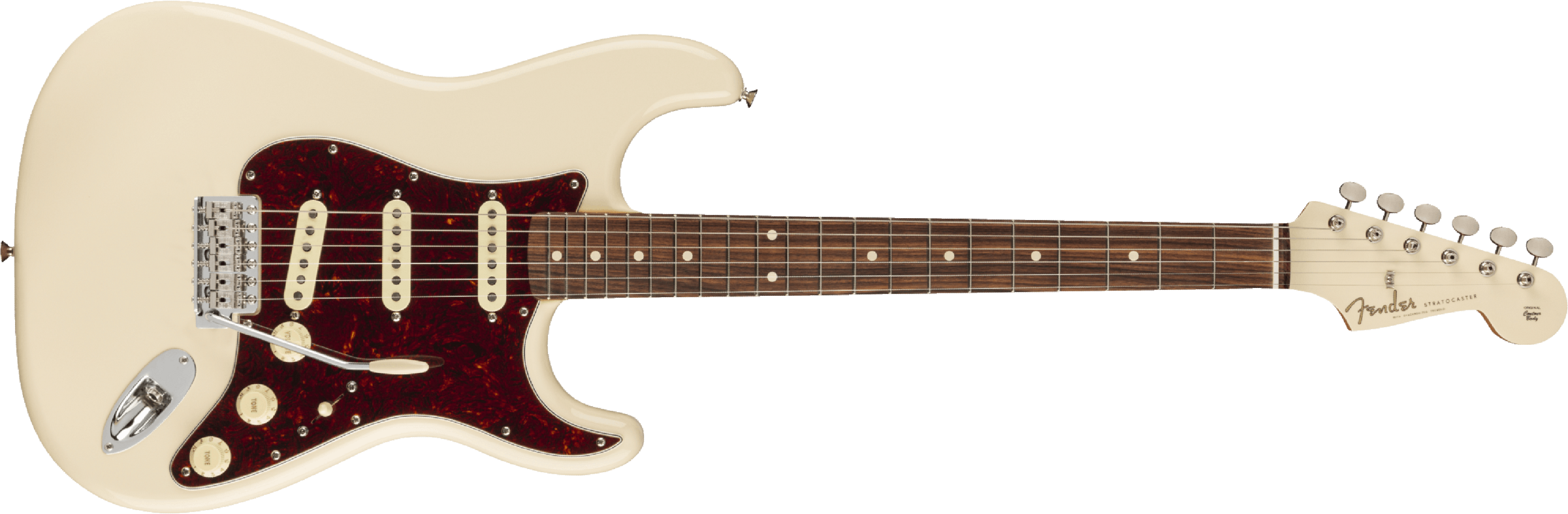 Fender Strat 60s Vintera Ltd Mex Pf - Olympic White - Elektrische gitaar in Str-vorm - Main picture