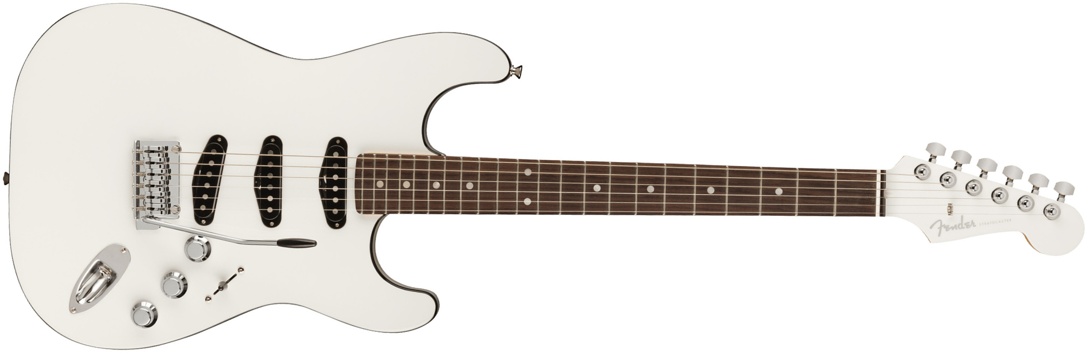Fender Strat Aerodyne Special Jap 3s Trem Rw - Bright White - Elektrische gitaar in Str-vorm - Main picture