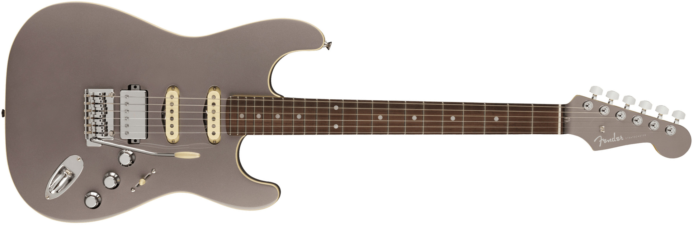 Fender Strat Aerodyne Special Jap Trem Hss Rw - Dolphin Gray Metallic - Elektrische gitaar in Str-vorm - Main picture
