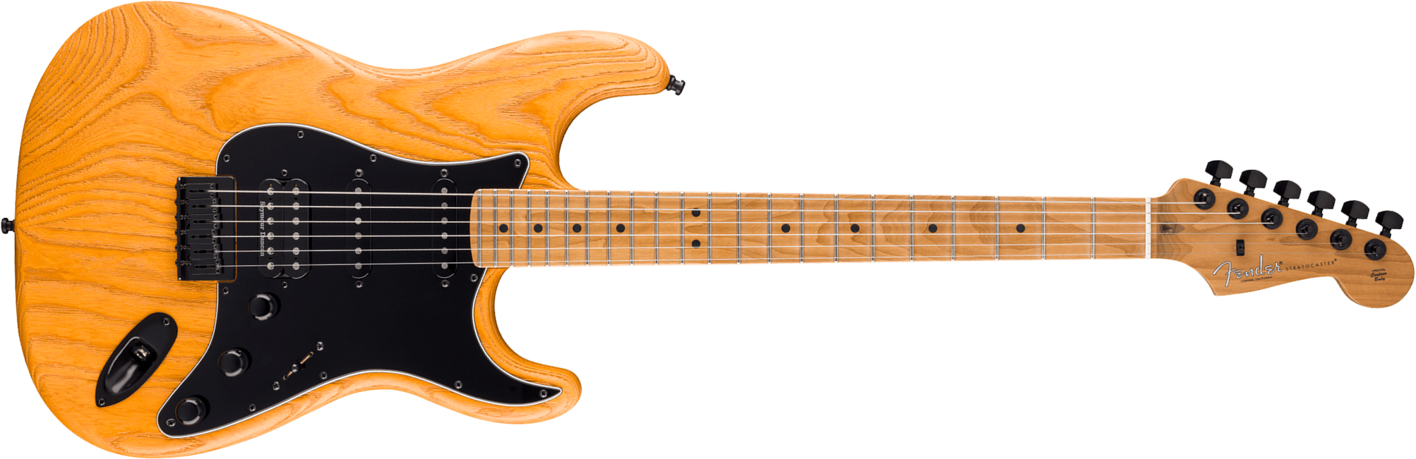 Fender Strat American Pro Ii Hss Ht Ltd Usa Seymour Duncan Ht Eb - Aged Natural - Elektrische gitaar in Strat vorm - Main picture