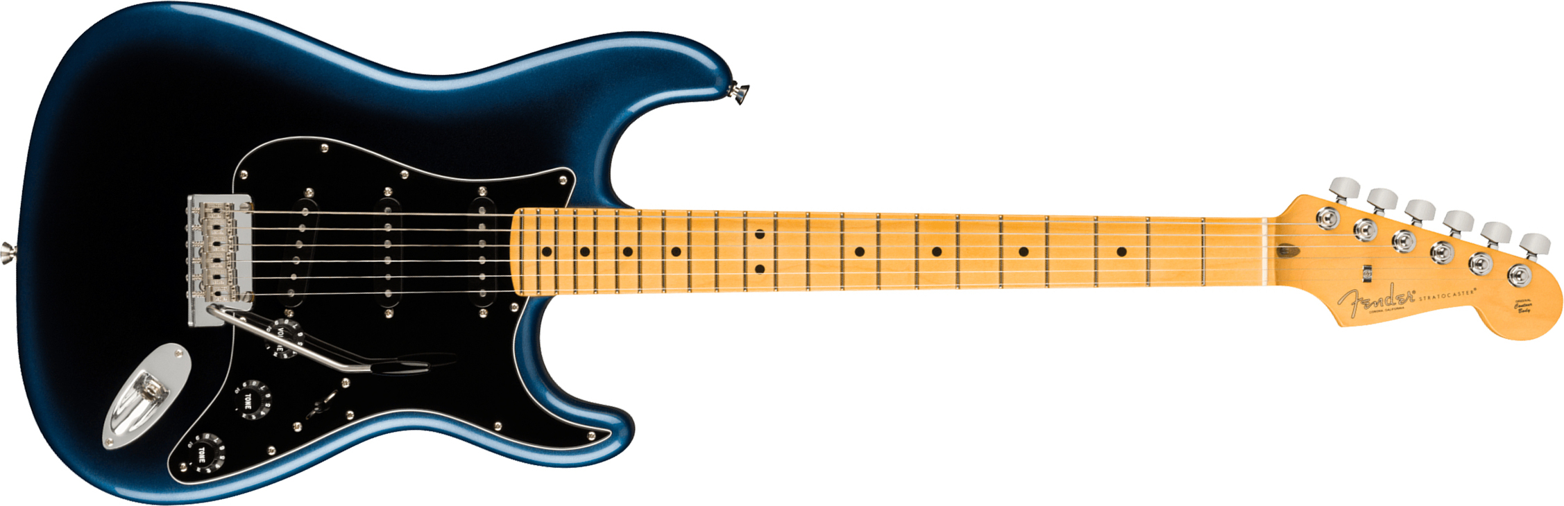 Fender Strat American Professional Ii Usa Mn - Dark Night - Elektrische gitaar in Str-vorm - Main picture