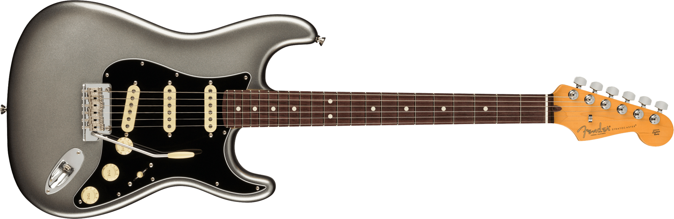 Fender Strat American Professional Ii Usa Rw - Mercury - Elektrische gitaar in Str-vorm - Main picture