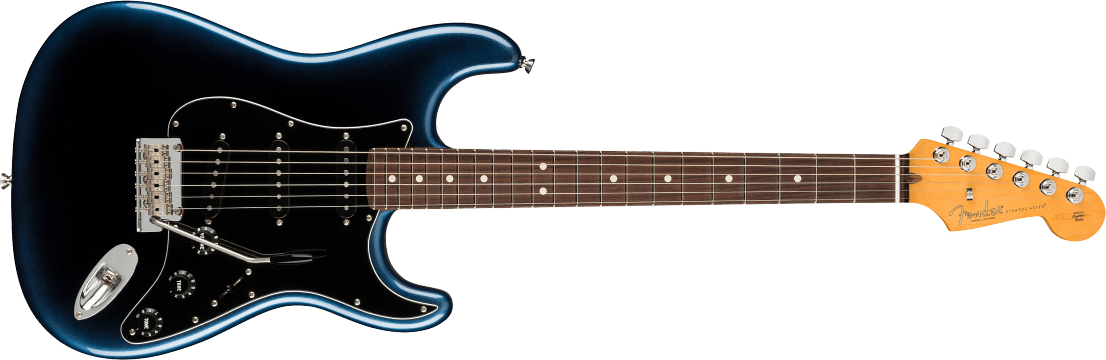 Fender Strat American Professional Ii Usa Rw - Dark Night - Elektrische gitaar in Strat vorm - Main picture