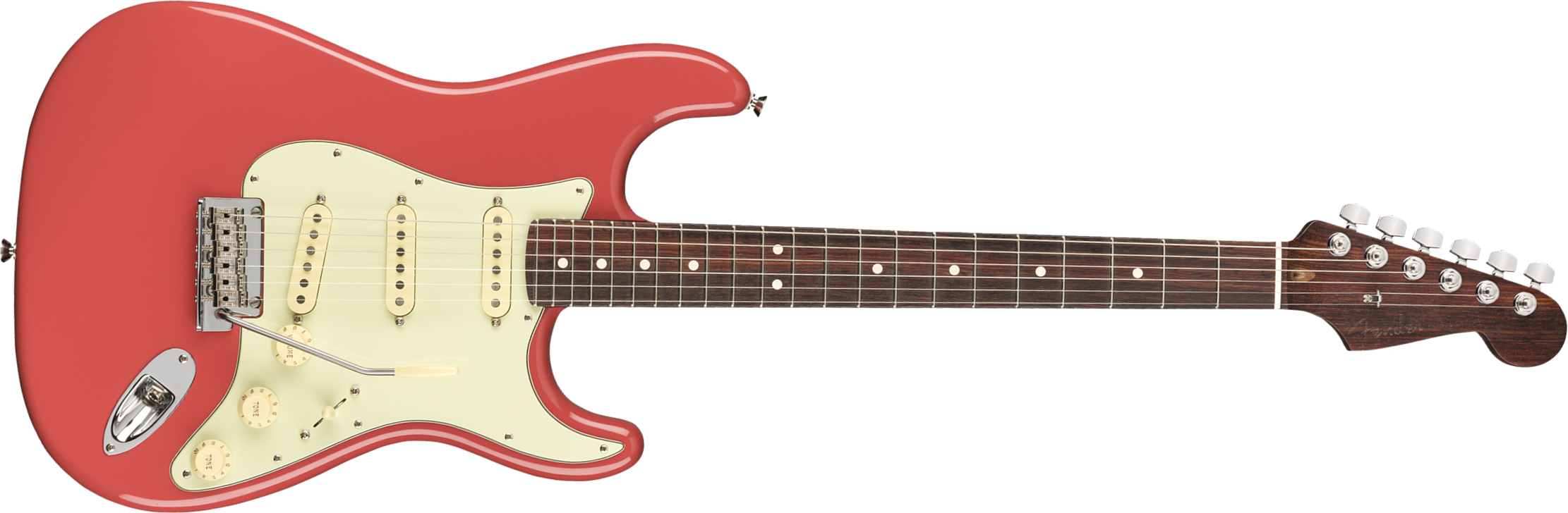 Fender Strat American Professional Rosewood Neck Ltd 2020 Usa Rw - Fiesta Red - Elektrische gitaar in Str-vorm - Main picture
