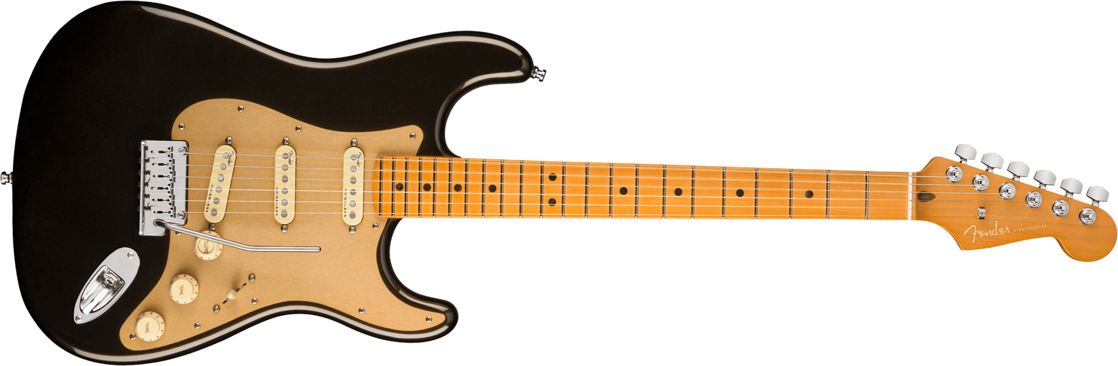 Fender Strat American Ultra 2019 Usa Mn - Texas Tea - Elektrische gitaar in Str-vorm - Main picture