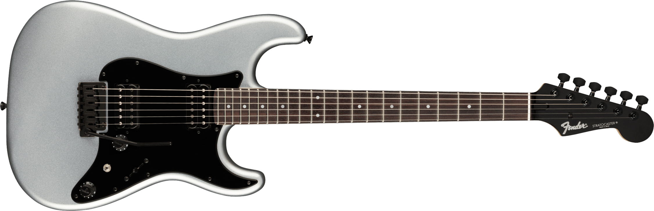 Fender Strat Boxer Hh Jap Trem Rw +housse - Inca Silver - Elektrische gitaar in Str-vorm - Main picture