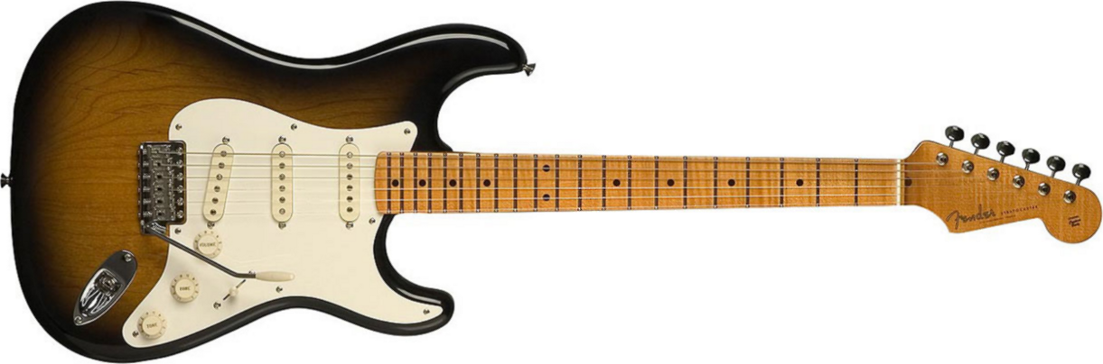 Fender Strat Eric Johnson Usa Sss Mn - 2-color Sunburst - Elektrische gitaar in Str-vorm - Main picture