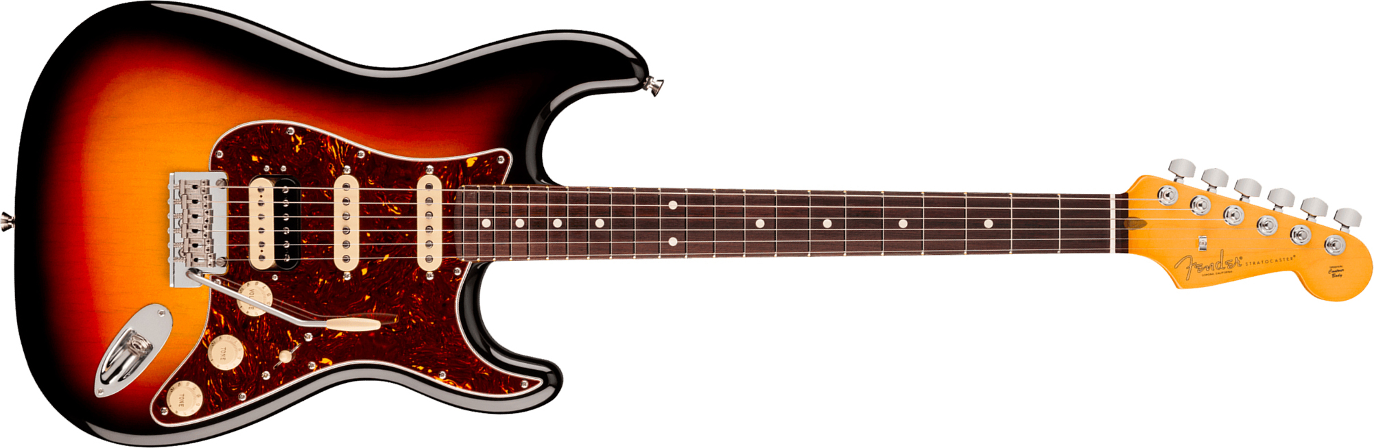 Fender Strat Hss American Pro. Usa Hss Trem Rw - 3-color Sunburst - Elektrische gitaar in Strat vorm - Main picture