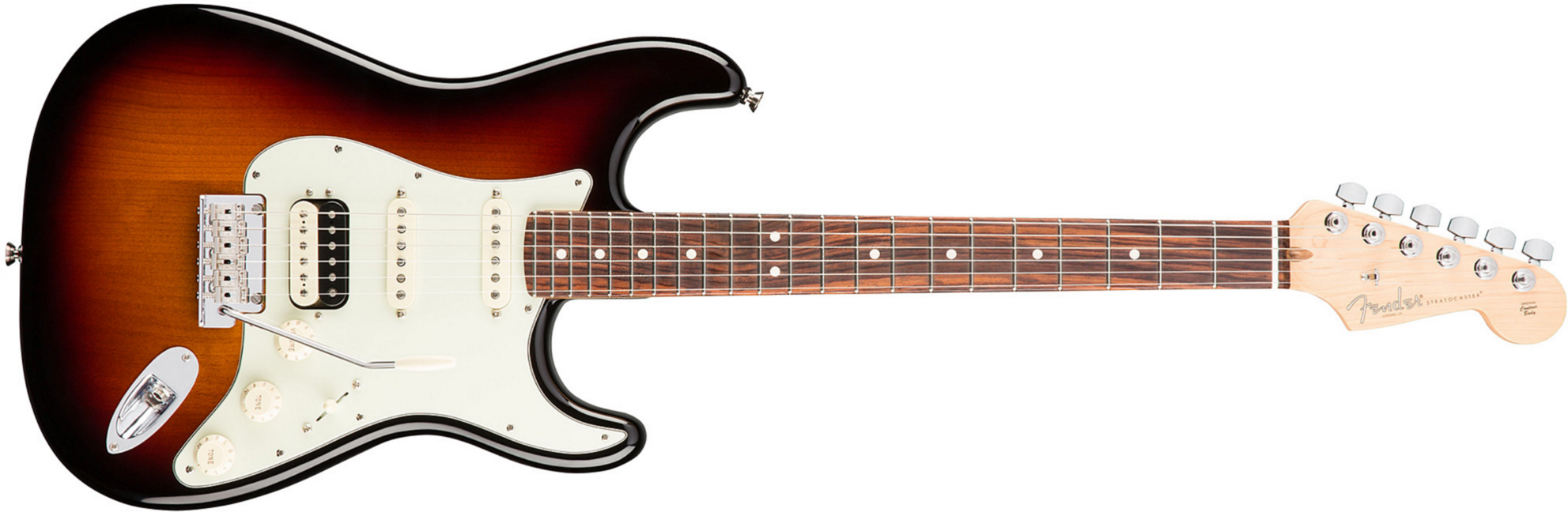 Fender Strat Hss Shawbucker American Professional Usa Rw - 3-color Sunburst - Elektrische gitaar in Str-vorm - Main picture