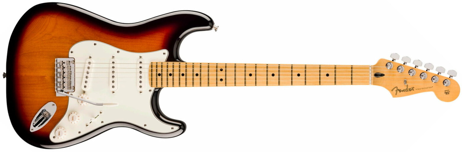Fender Strat Player 70th Anniversary 3s Trem Mn - Anniversary 2-color Sunburst - Elektrische gitaar in Str-vorm - Main picture