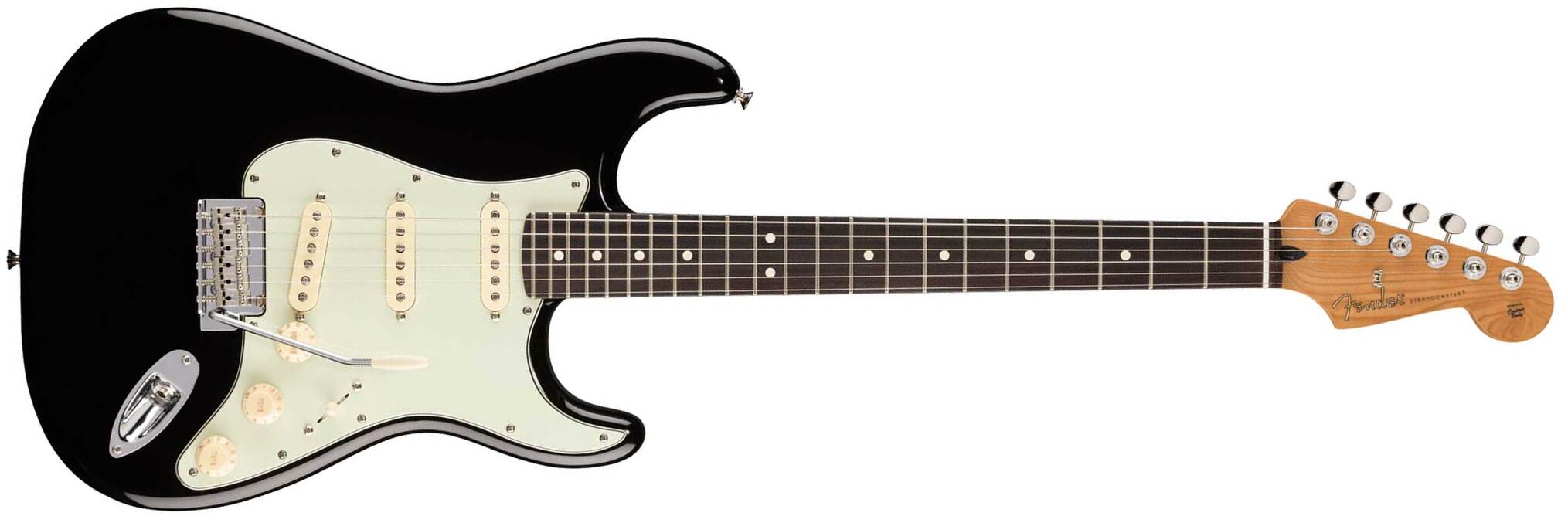Fender Strat Player Ii Ltd 3s Trem Rw - Black - Elektrische gitaar in Strat vorm - Main picture