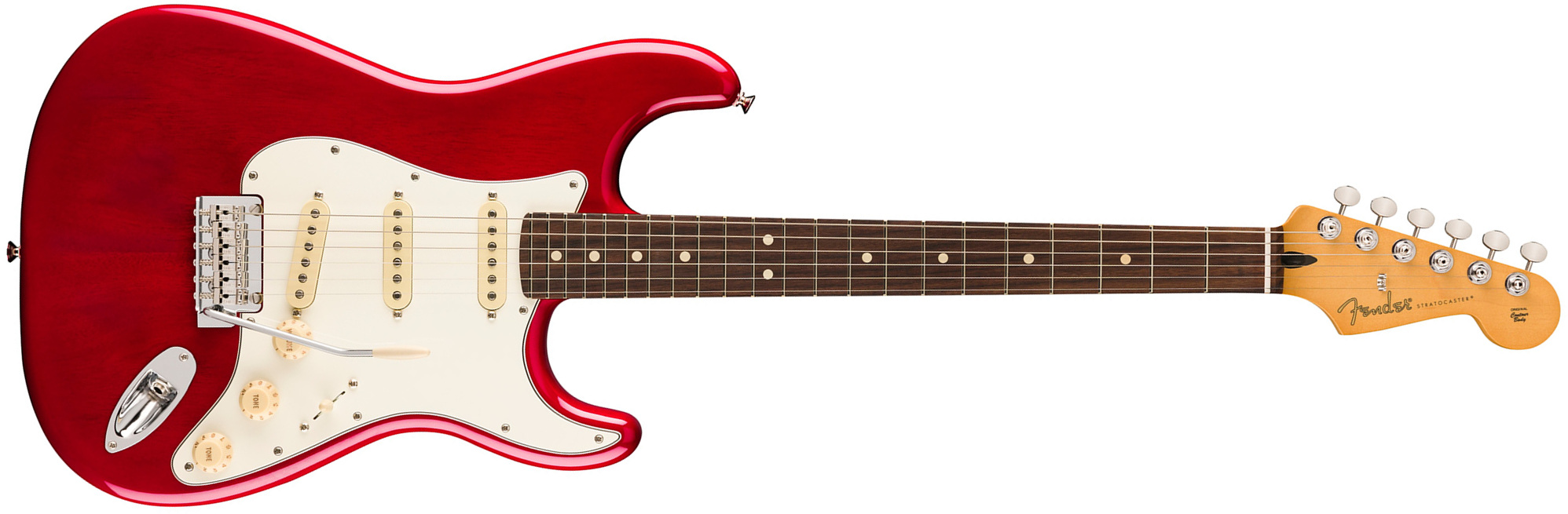 Fender Strat Player Ii Mex Acajou 3s Trem Rw - Transparent Cherry Burst - Elektrische gitaar in Str-vorm - Main picture