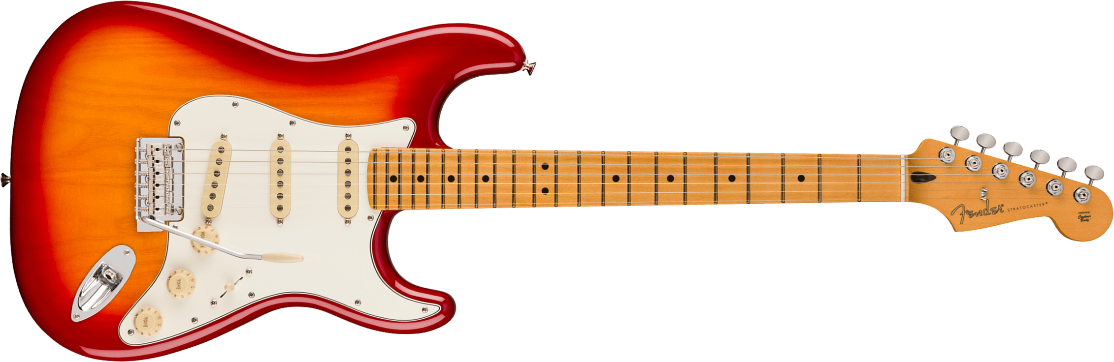 Fender Strat Player Ii Mex Frene 3s Trem Mn - Aged Cherry Burst - Elektrische gitaar in Str-vorm - Main picture
