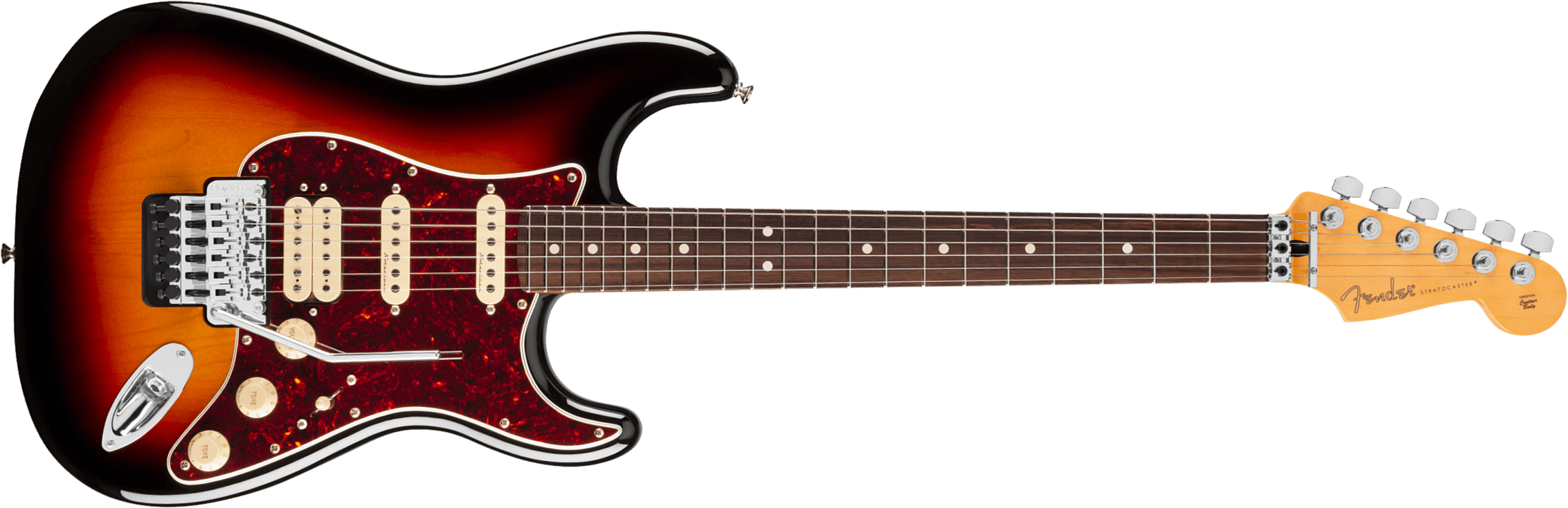 Fender Strat Player Ii Modified Mex Hss Fr Rw - 3-color Sunburst - Elektrische gitaar in Str-vorm - Main picture