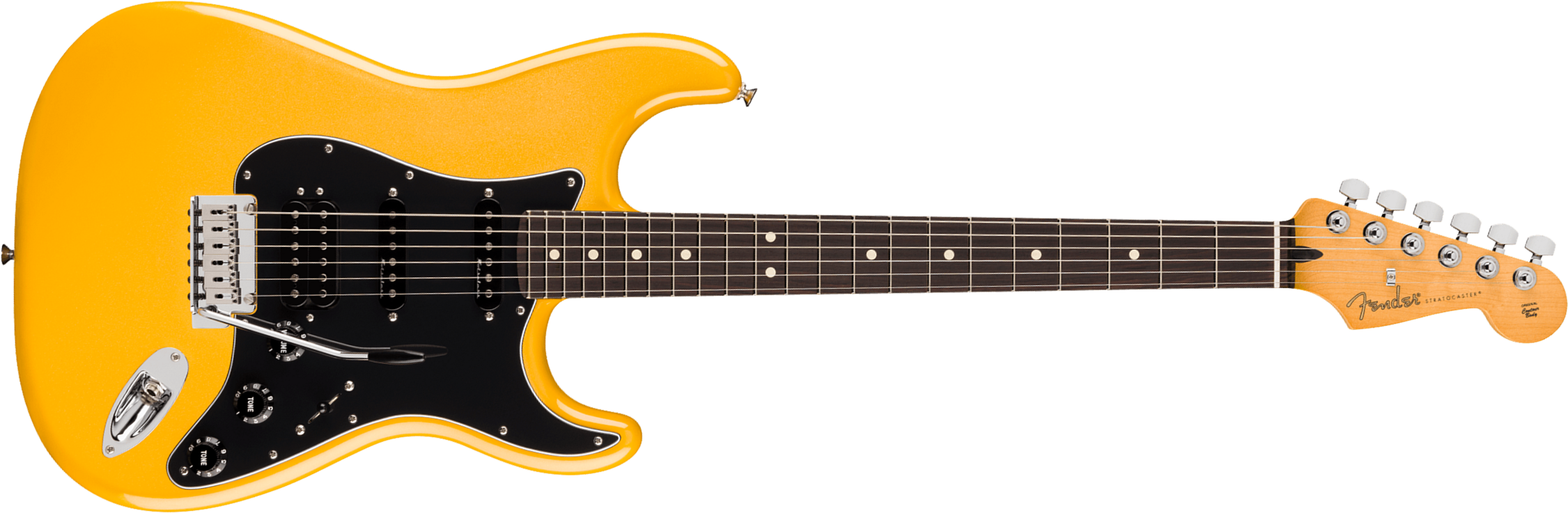 Fender Strat Player Ii Modified Mex Hss Trem Rw - Sunshine Yellow - Elektrische gitaar in Str-vorm - Main picture
