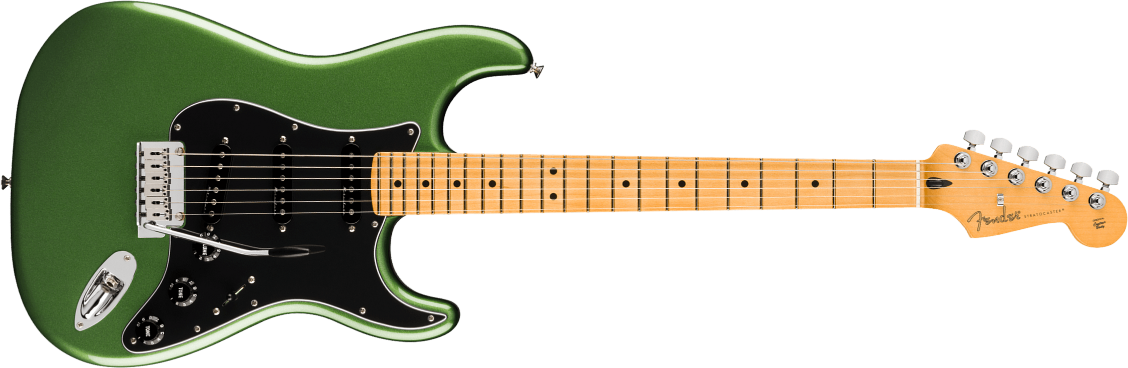 Fender Strat Player Ii Modified Mex 3s Trem Mn - Harvest Green Metallic - Elektrische gitaar in Str-vorm - Main picture