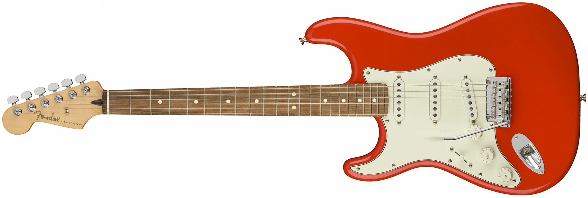 Fender Strat Player Lh Gaucher Mex Sss Pf - Sonic Red - Linkshandige elektrische gitaar - Main picture