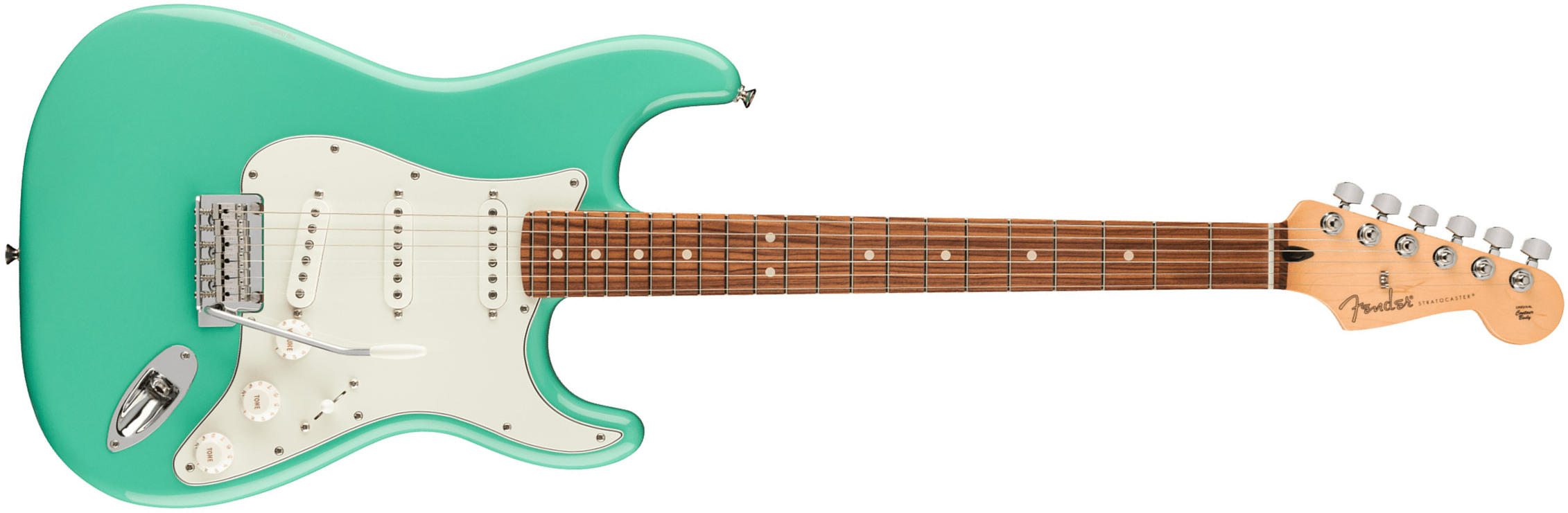 Fender Strat Player Mex 2023 3s Trem Pf - Seafoam Green - Elektrische gitaar in Str-vorm - Main picture