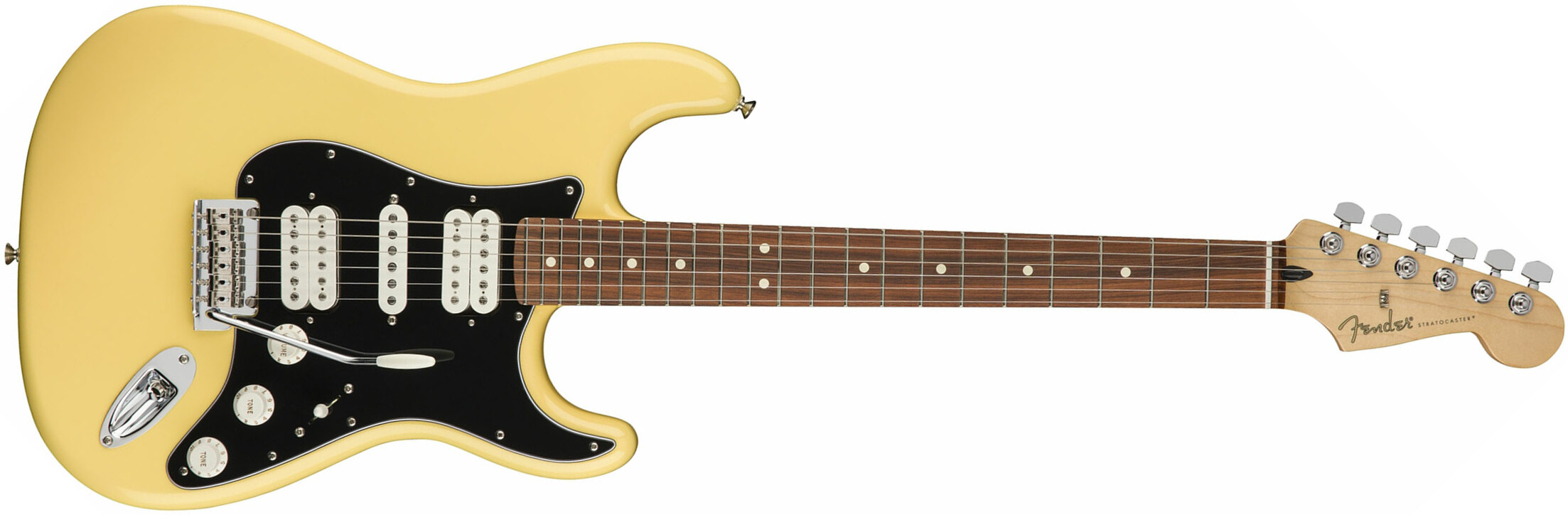 Fender Strat Player Mex Hsh Pf - Buttercream - Elektrische gitaar in Str-vorm - Main picture