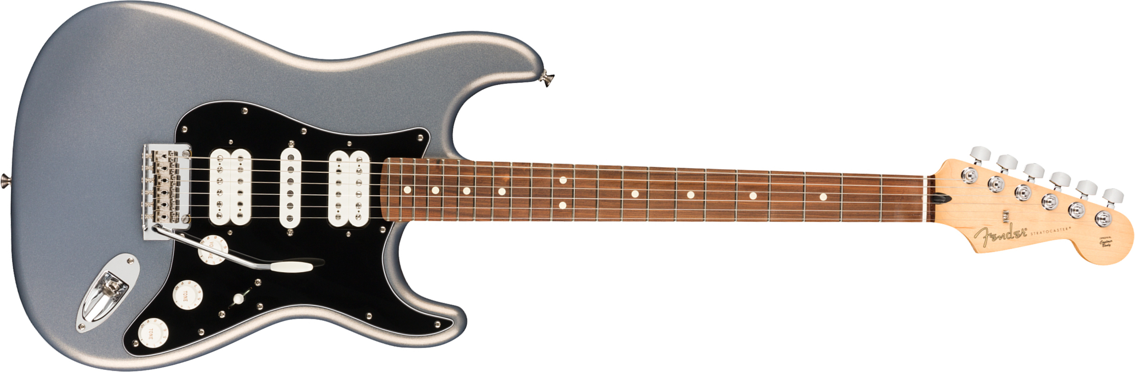 Fender Strat Player Mex Hsh Pf - Silver - Elektrische gitaar in Str-vorm - Main picture