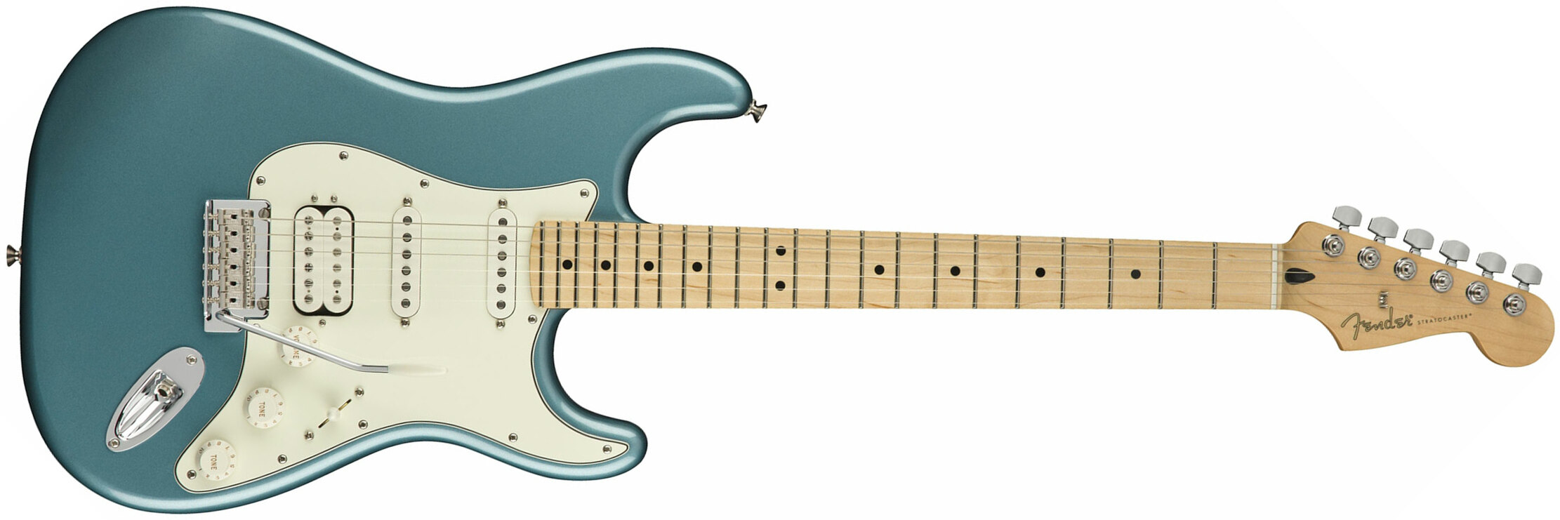 Fender Strat Player Mex Hss Mn - Tidepool - Elektrische gitaar in Str-vorm - Main picture