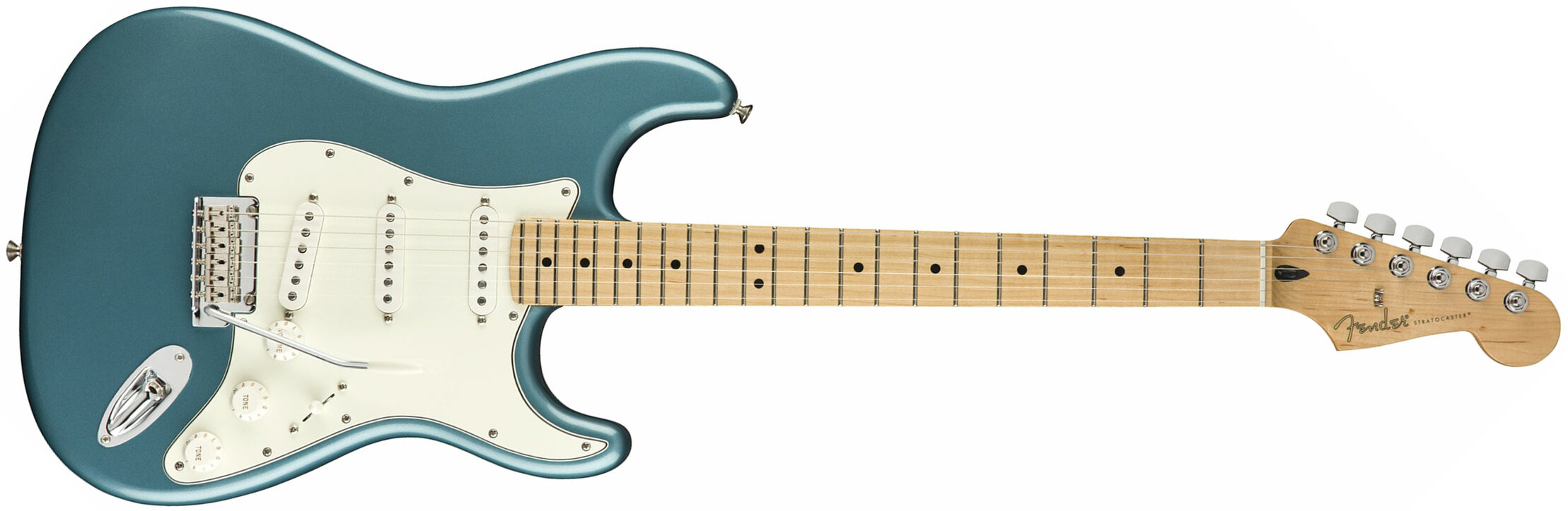 Fender Strat Player Mex Sss Mn - Tidepool - Elektrische gitaar in Str-vorm - Main picture