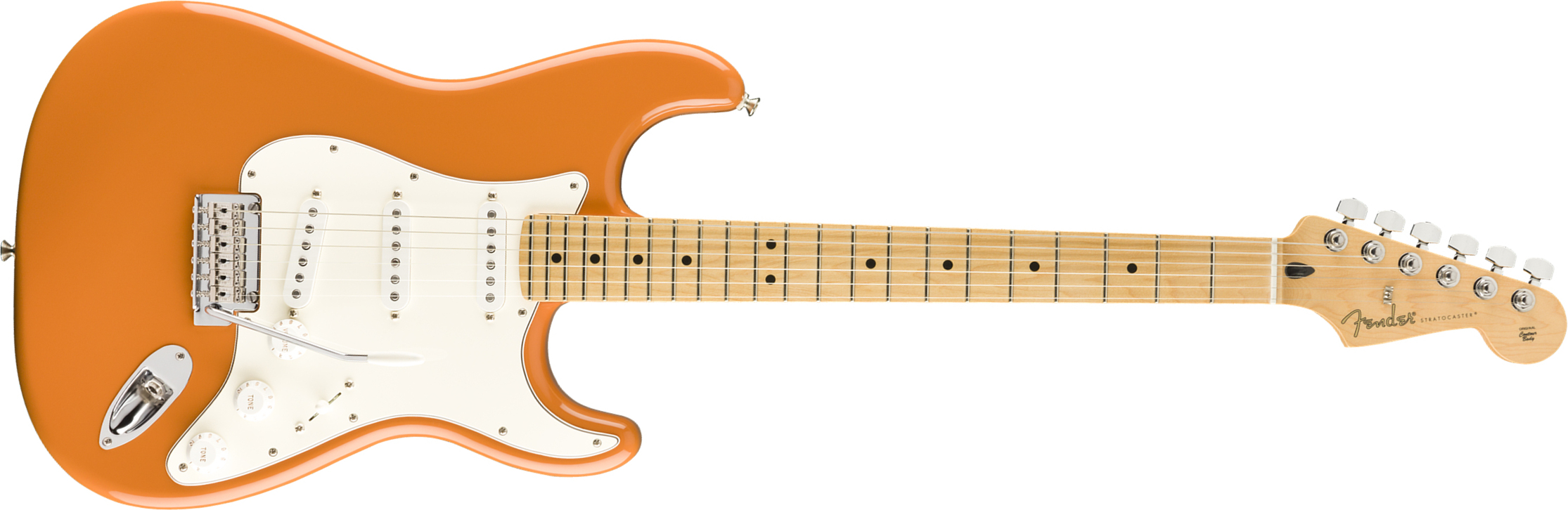 Fender Strat Player Mex Sss Mn - Capri Orange - Elektrische gitaar in Str-vorm - Main picture