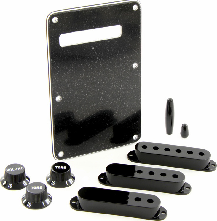 Fender Stratocaster Accessory Kit Black - Toebehoren set - Main picture