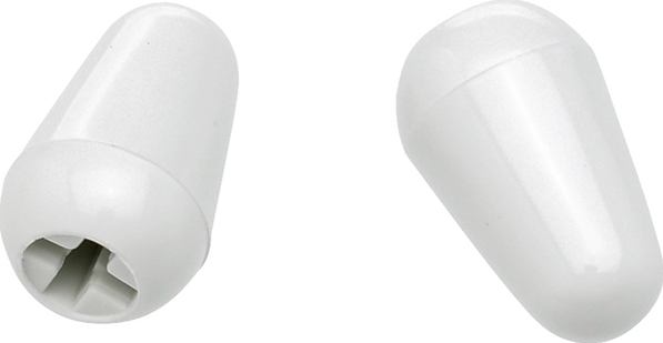Fender Stratocaster Switch Tips - White - Toggle cap - Main picture