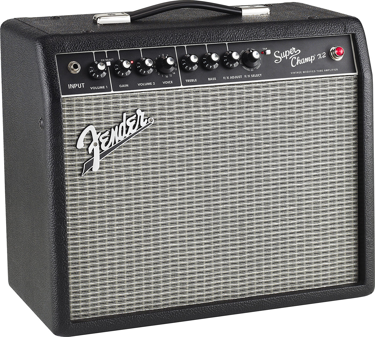 Fender Super Champ X2 2012 15w 1x10 Black - Combo voor elektrische gitaar - Main picture