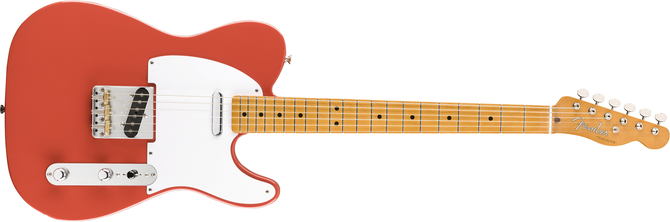 Fender Tele 50s Vintera Vintage Mex Mn - Fiesta Red - Televorm elektrische gitaar - Main picture