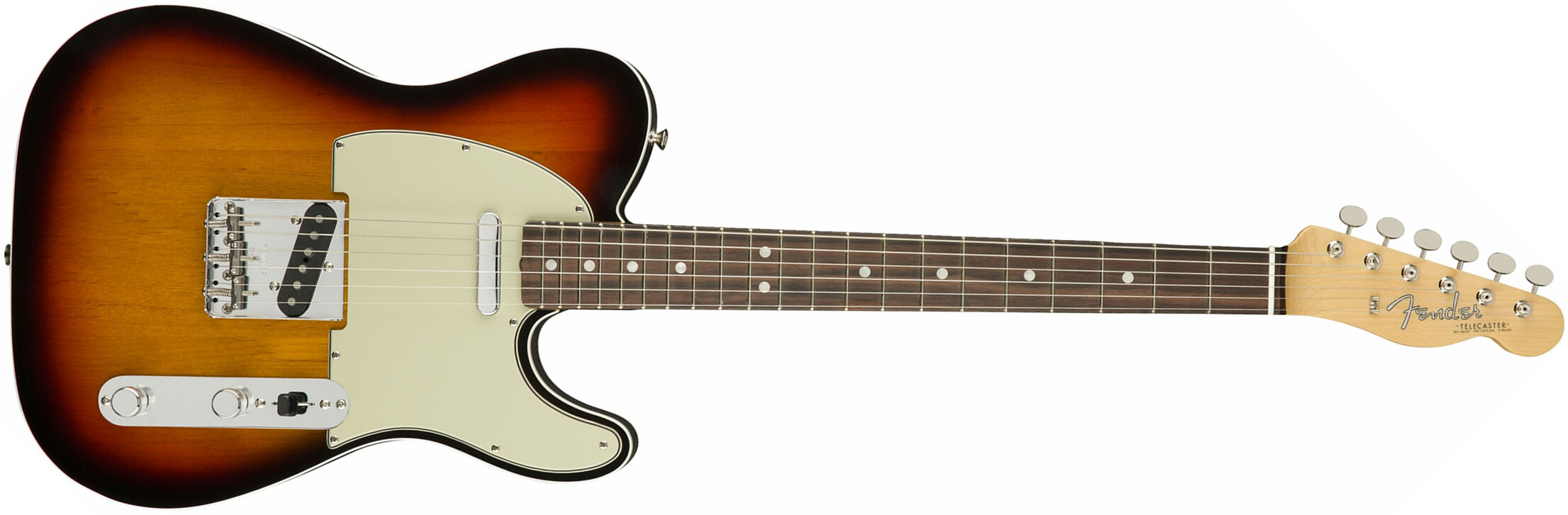 Fender Tele '60s American Original Usa Ss Rw - 3-color Sunburst - Televorm elektrische gitaar - Main picture