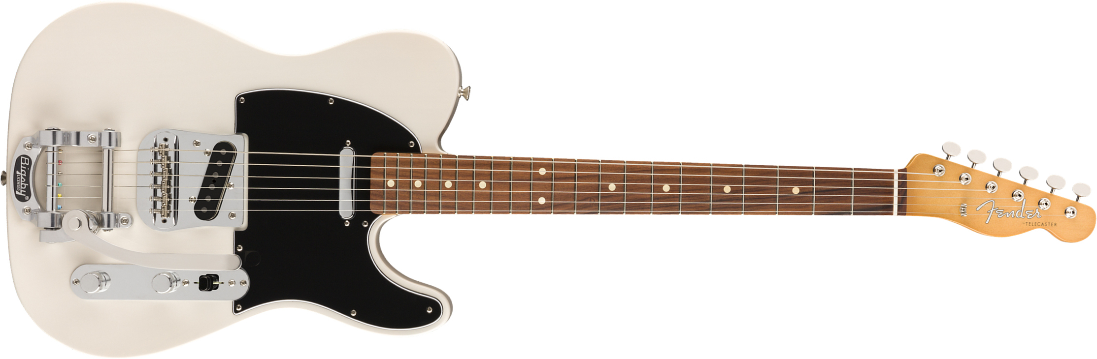 Fender Tele 60s Bigsby Vintera Vintage Mex Pf - White Blonde - Televorm elektrische gitaar - Main picture