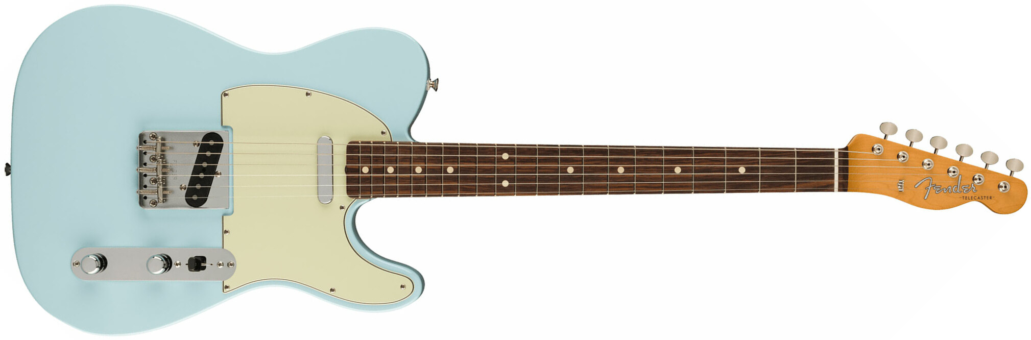 Fender Tele 60s Vintera 2 Mex 2s Ht Rw - Sonic Blue - Televorm elektrische gitaar - Main picture