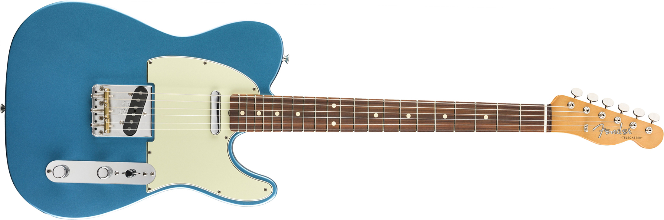 Fender Tele 60s Vintera Modified Mex Pf - Lake Placid Blue - Televorm elektrische gitaar - Main picture